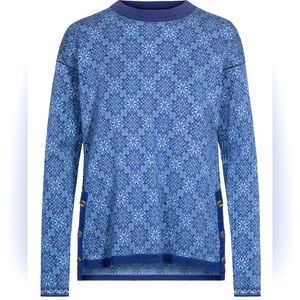 Dale of Norway Blue Patterned Sweater
